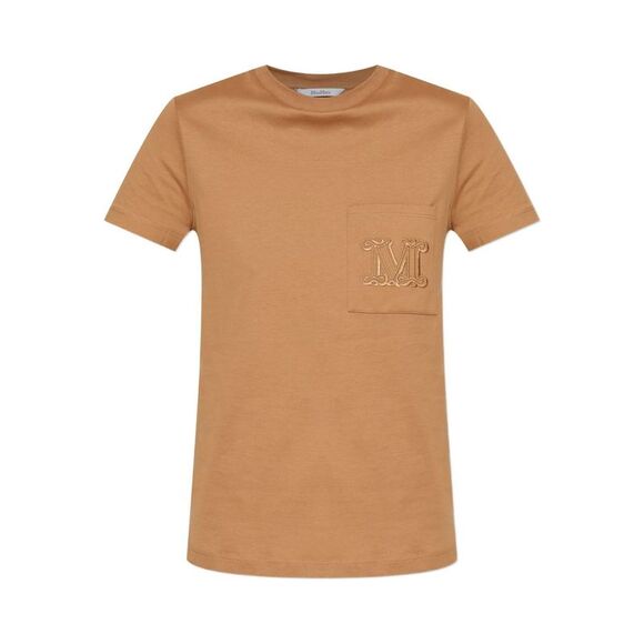 Max Mara Women Cotton T-Shirt With Logo